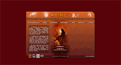 Desktop Screenshot of abimes-speleologie.fr